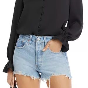 501 Original Cutoff Jean Shorts, size 27